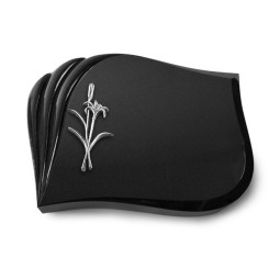 Grabkissen Eterna/Indisch Black Lilienzweig (Alu) 50x40