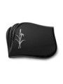 Grabkissen Eterna/Indisch Black Lilienzweig (Alu) 50x40