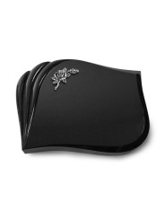 Grabkissen Eterna/Indisch Black Rose 1 (Alu) 50x40