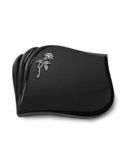 Grabkissen Eterna/Indisch Black Rose 2 (Alu) 50x40