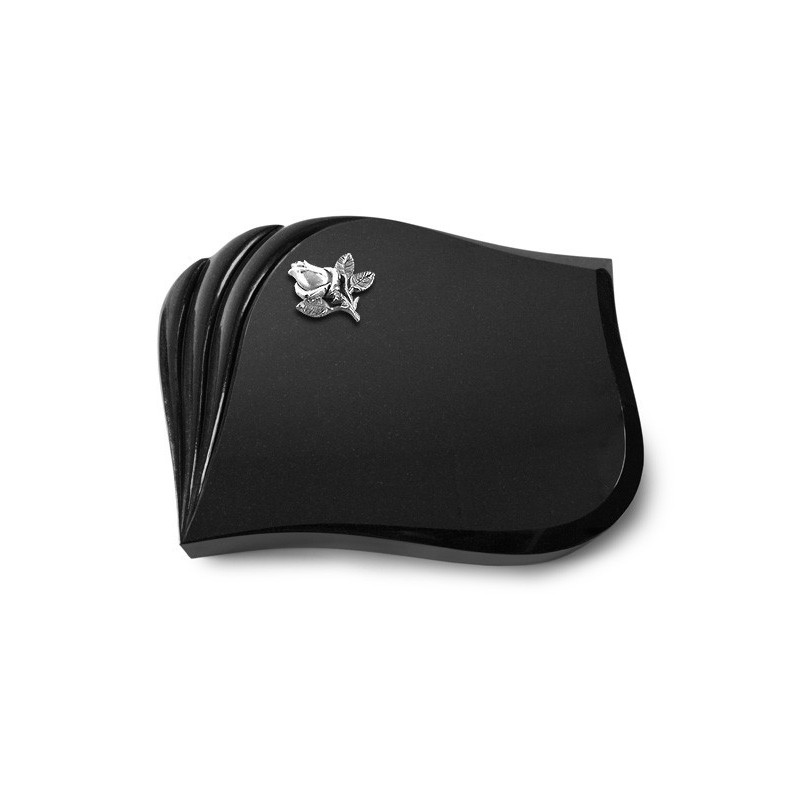 Grabkissen Eterna/Indisch Black Rose 3 (Alu) 50x40