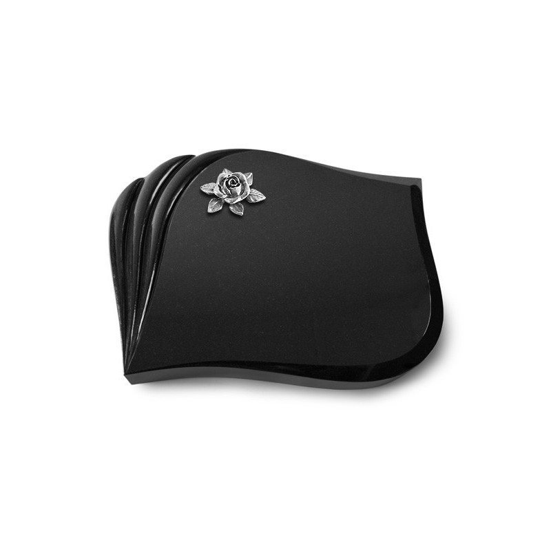 Grabkissen Eterna/Indisch Black Rose 4 (Alu) 50x40