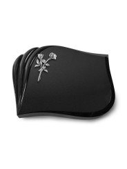 Grabkissen Eterna/Indisch Black Rose 10 (Alu) 50x40