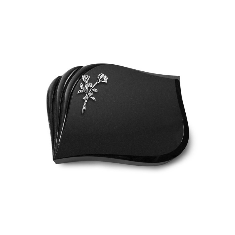 Grabkissen Eterna/Indisch Black Rose 10 (Alu) 50x40