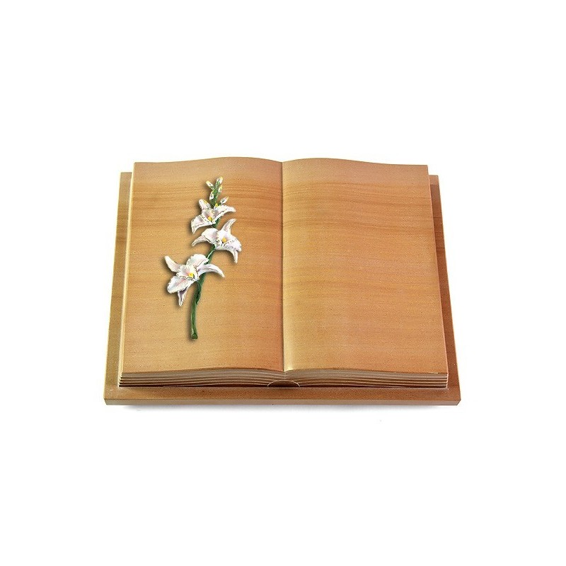 Grabbuch Livre Podest Folia/Woodland Orchidee (Color)