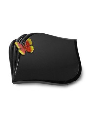 Grabkissen Eterna/Indisch Black Papillon 2 (Color) 50x40