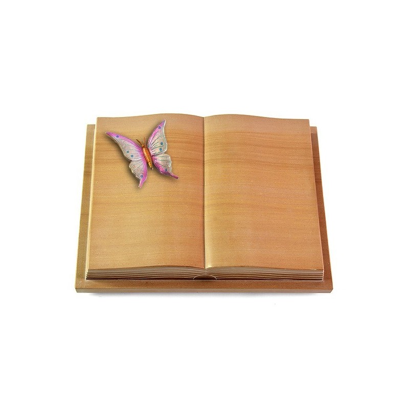 Grabbuch Livre Podest Folia/Woodland Papillon 1 (Color)
