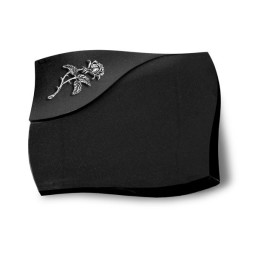 Grabkissen Firenze/Indisch Black Rose 2 (Alu) 50x40