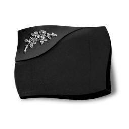 Grabkissen Firenze/Indisch Black Rose 5 (Alu) 50x40