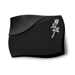 Grabkissen Firenze/Indisch Black Rose 8 (Alu) 50x40