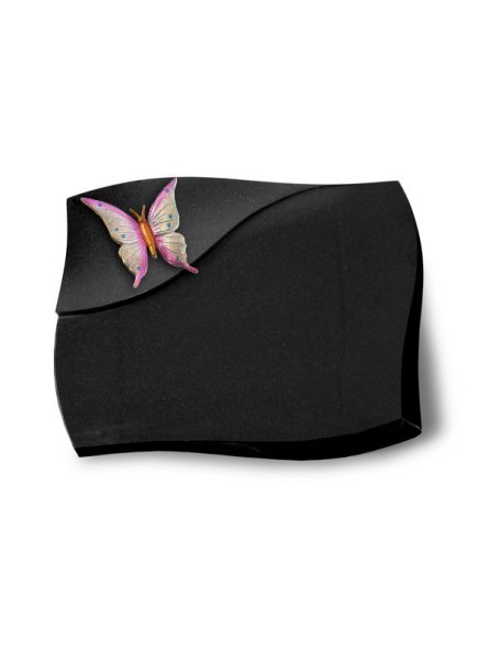 Grabkissen Firenze/Indisch Black Papillon 1 (Color) 50x40