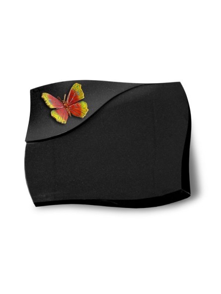 Grabkissen Firenze/Indisch Black Papillon 2 (Color) 50x40