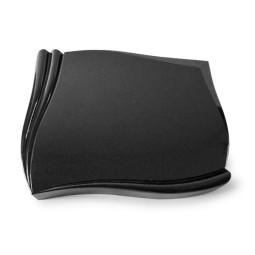 Grabkissen Memory/Indisch Black (ohne Ornament) 50x40