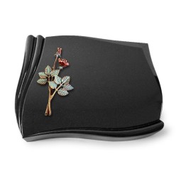 Grabkissen Memory/Indisch Black Rose 5 (Color) 50x40