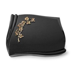 Grabkissen Memory/Indisch Black Efeu (Bronze) 50x40