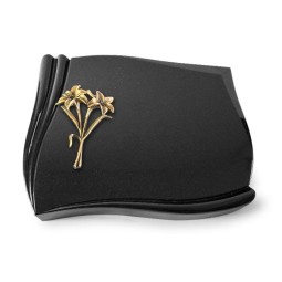 Grabkissen Memory/Indisch Black Lilie (Bronze) 50x40