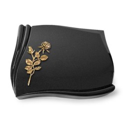 Grabkissen Memory/Indisch Black Rose 13 (Bronze) 50x40