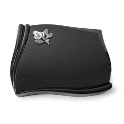 Grabkissen Memory/Indisch Black Rose 3 (Alu) 50x40