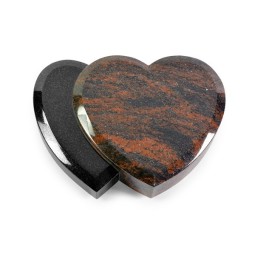 Grabkissen Amoureux/Aruba-Black (ohne Ornament)