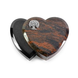 Grabkissen Amoureux/Aruba-Black Baum 3 (Alu)