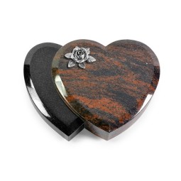 Grabkissen Amoureux/Aruba-Black Rose 4 (Alu)