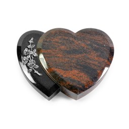 Grabkissen Amoureux/Aruba-Black Rose 5 (Alu)