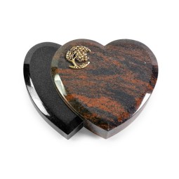 Grabkissen Amoureux/Aruba-Black Baum 1 (Bronze)
