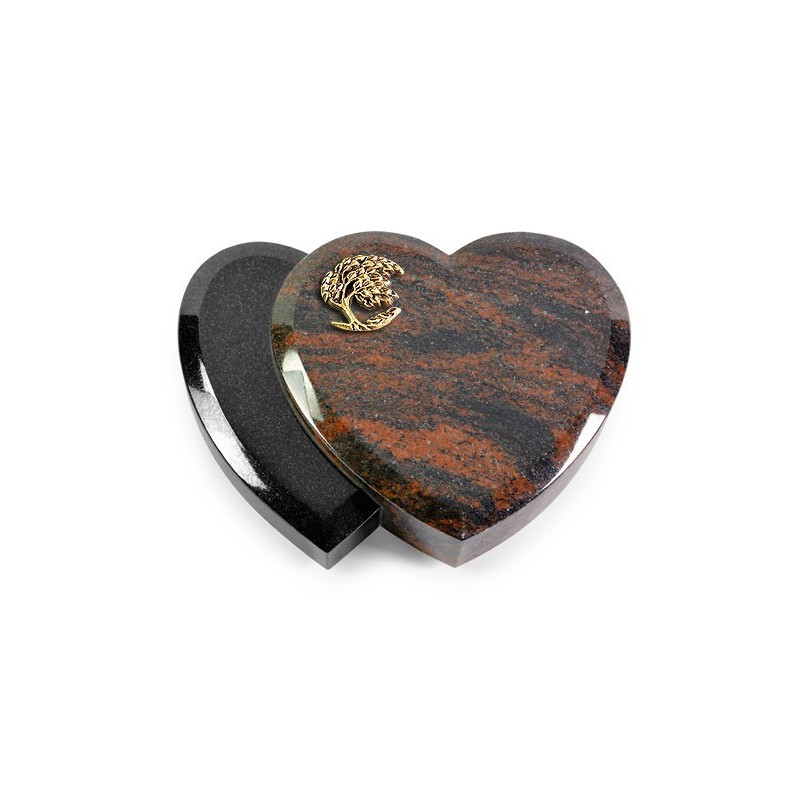 Grabkissen Amoureux/Aruba-Black Baum 1 (Bronze)