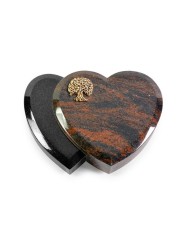Grabkissen Amoureux/Aruba-Black Baum 3 (Bronze)