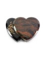 Grabkissen Amoureux/Aruba-Black Rose 5 (Bronze)