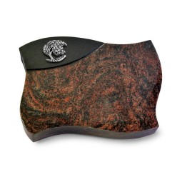 Grabkissen Firenze/Aruba-Black Baum 1 (Alu)