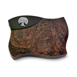 Grabkissen Firenze/Aruba-Black Baum 3 (Alu)