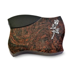 Grabkissen Firenze/Aruba-Black Rose 8 (Alu)