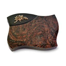 Grabkissen Firenze/Aruba-Black Rose 1 (Bronze)