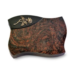 Grabkissen Firenze/Aruba-Black Rose 2 (Bronze)