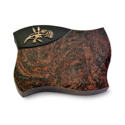 Grabkissen Firenze/Aruba-Black Rose 6 (Bronze)