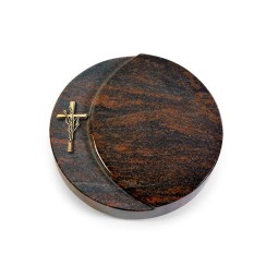 Grabkissen Lua/Aruba Kreuz/Ähren (Bronze)