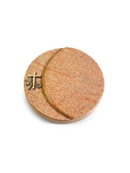Grabkissen Lua/Kashmir Kreuz 1 (Bronze)