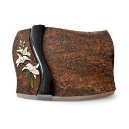 Grabkissen Samba/Aruba-Black Orchidee (Color)