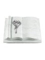 Grabbuch Antique/Omega Marmor Lilie (Alu)