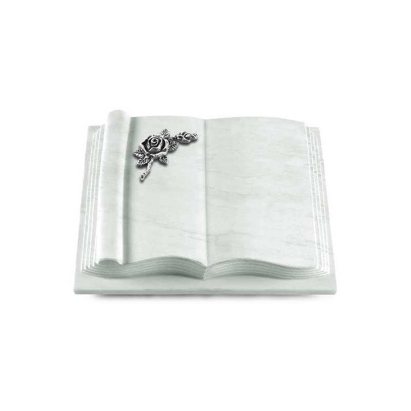 Grabbuch Antique/Omega Marmor Rose 1 (Alu)