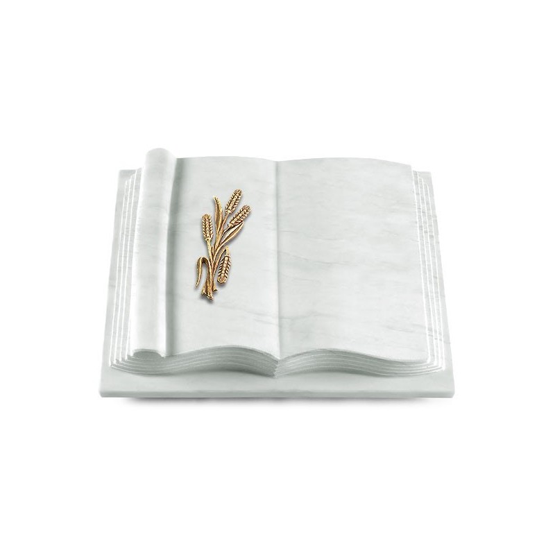 Grabbuch Antique/Omega Marmor Ähren 1 (Bronze)