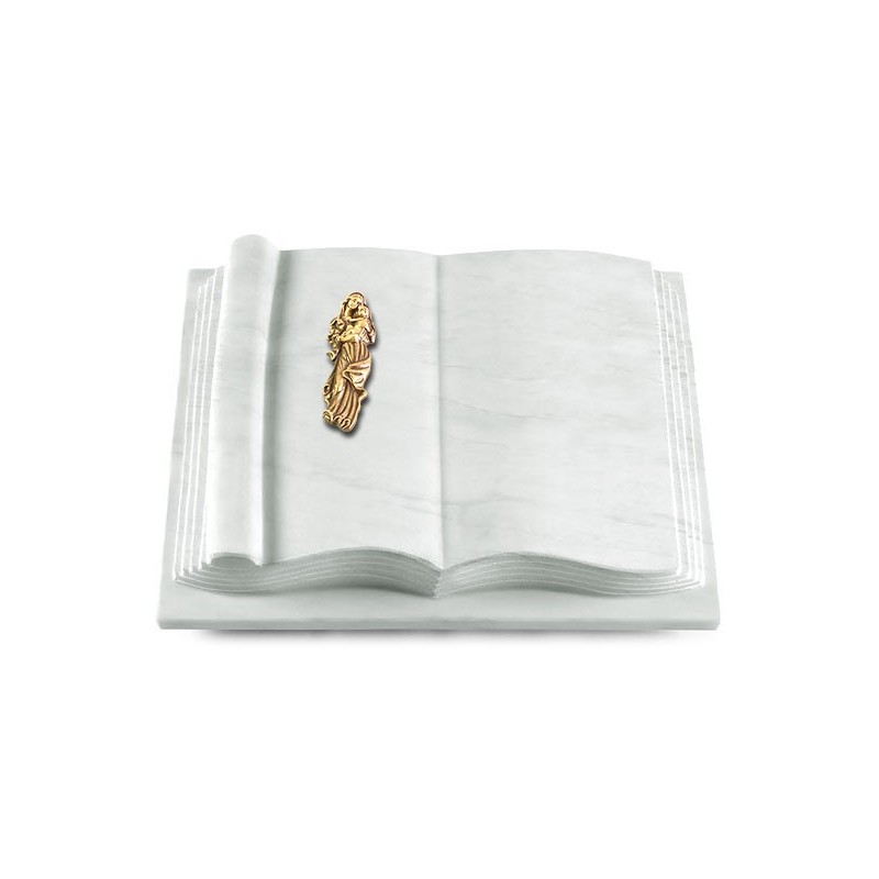 Grabbuch Antique/Omega Marmor Maria (Bronze)
