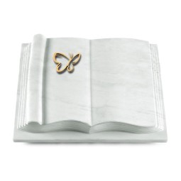 Grabbuch Antique/Omega Marmor Papillon (Bronze)