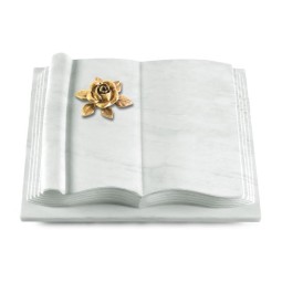 Grabbuch Antique/Omega Marmor Rose 4 (Bronze)