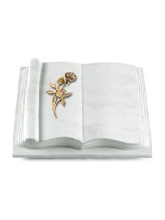 Grabbuch Antique/Omega Marmor Rose 6 (Bronze)