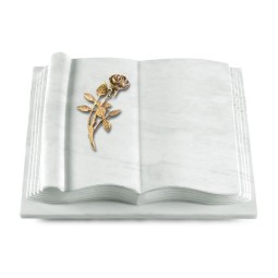 Grabbuch Antique/Omega Marmor Rose 6 (Bronze)