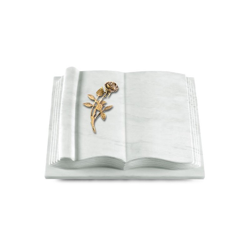 Grabbuch Antique/Omega Marmor Rose 6 (Bronze)