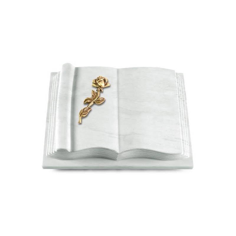 Grabbuch Antique/Omega Marmor Rose 7 (Bronze)