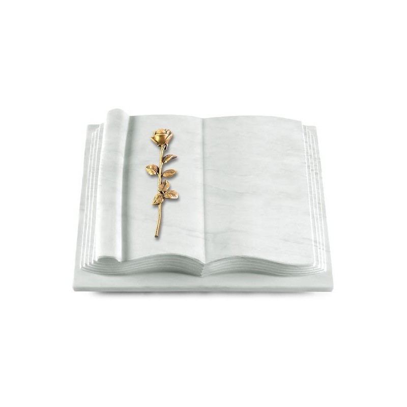 Grabbuch Antique/Omega Marmor Rose 12 (Bronze)